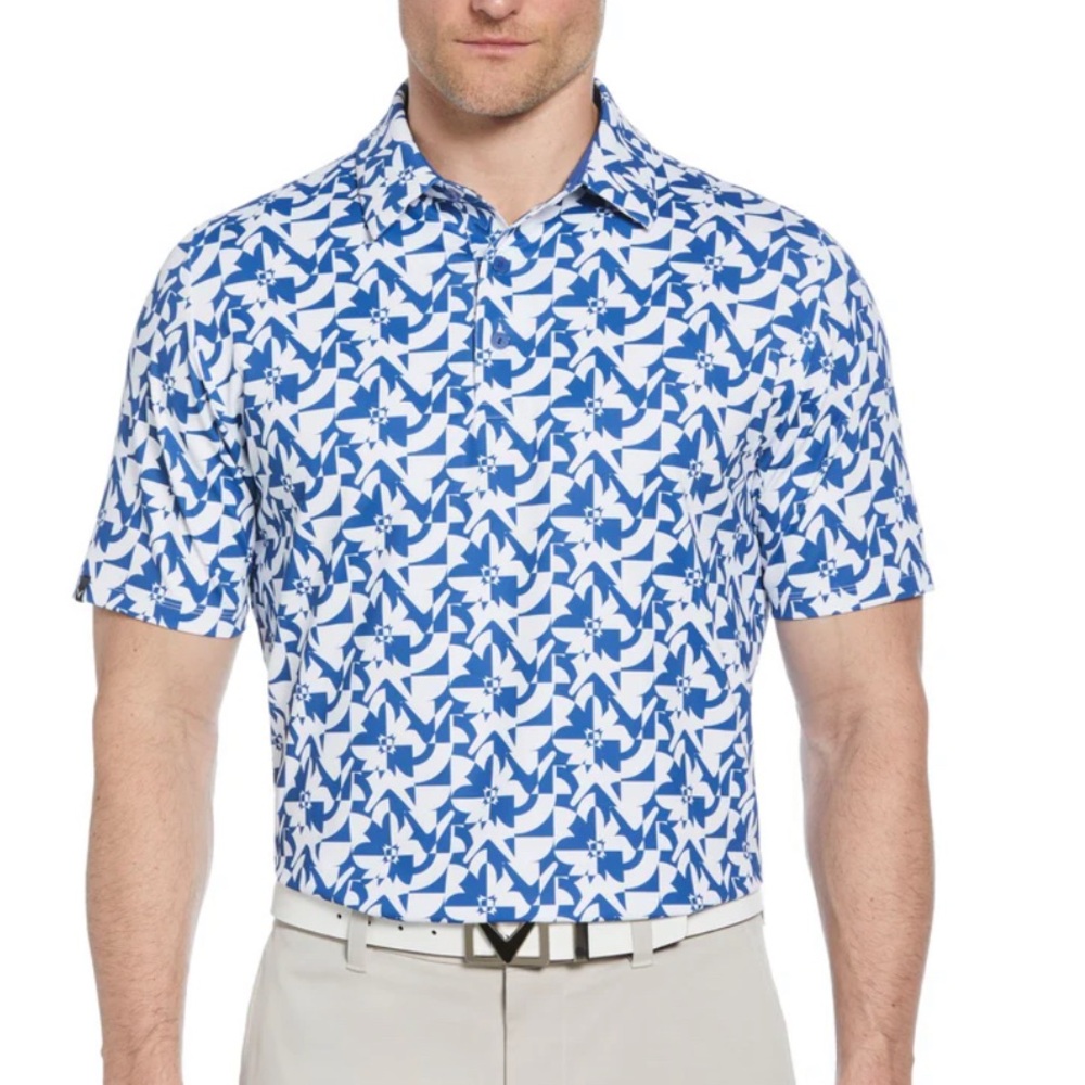 Callaway Galaxy Blue Golf Shirt